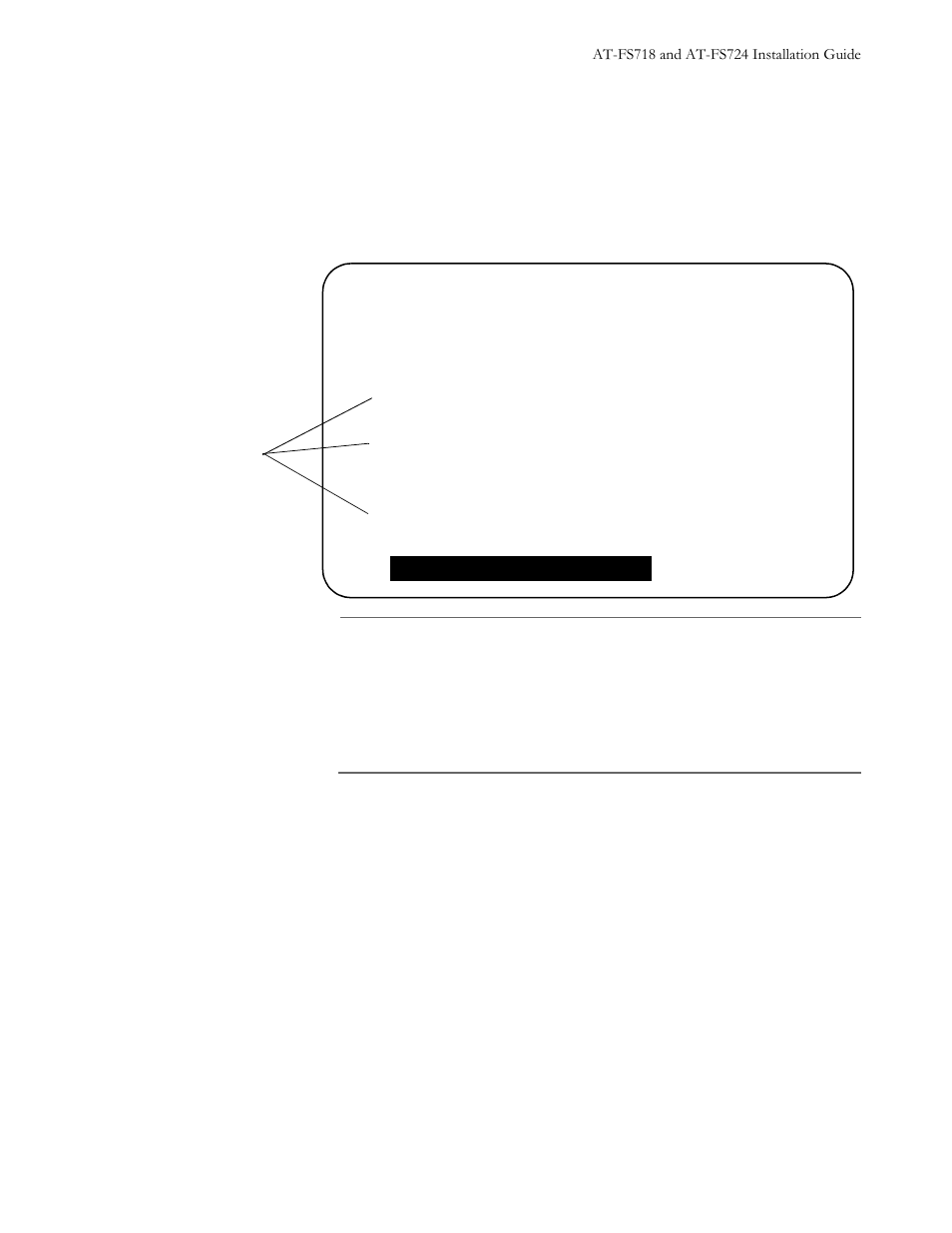 Allied Telesis AT-FS724 User Manual | Page 33 / 68