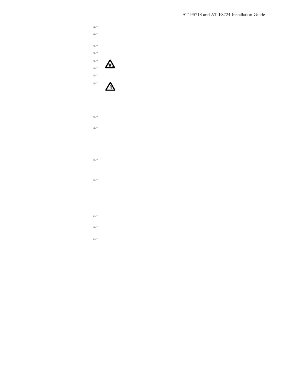 Allied Telesis AT-FS724 User Manual | Page 53 / 68