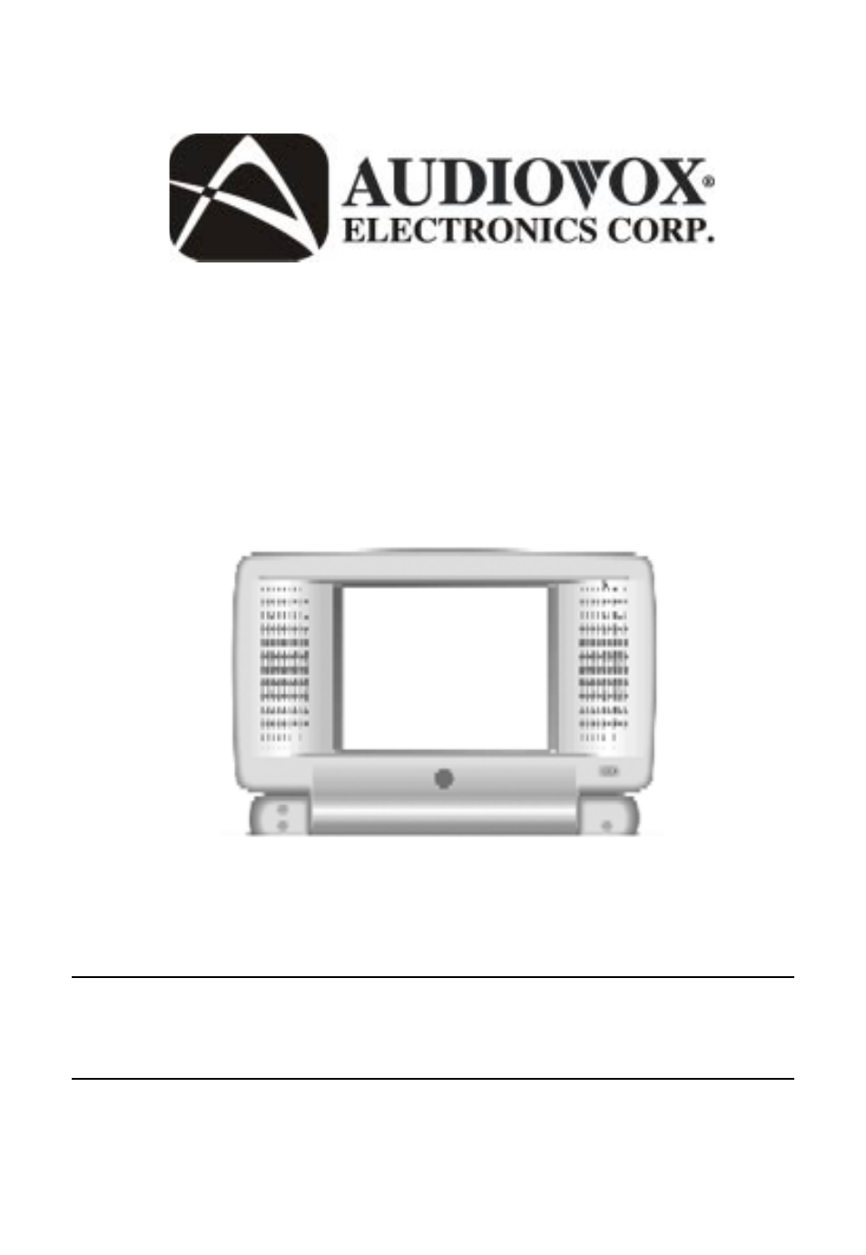 Audiovox VBDV56 User Manual | 11 pages