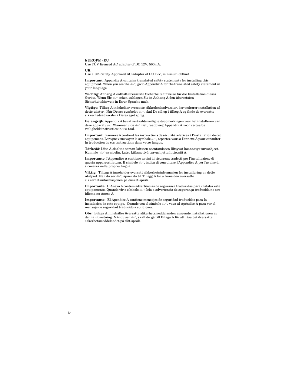 Allied Telesis AT-MC104ST/FS3, FS4 User Manual | Page 4 / 42