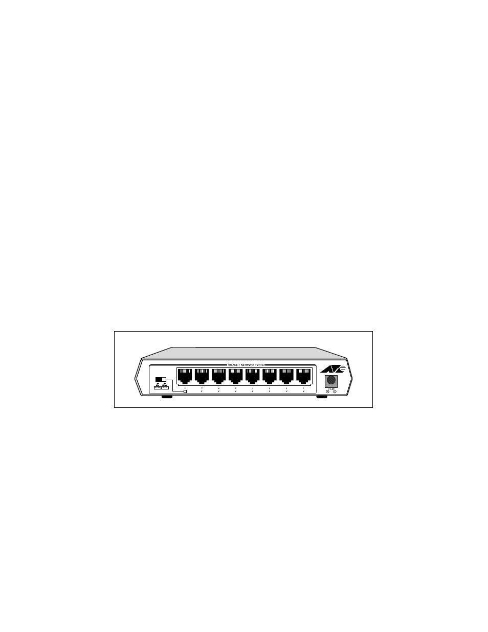 Figure4: at-mr815t back panel | Allied Telesis AT-MR815T User Manual | Page 16 / 52