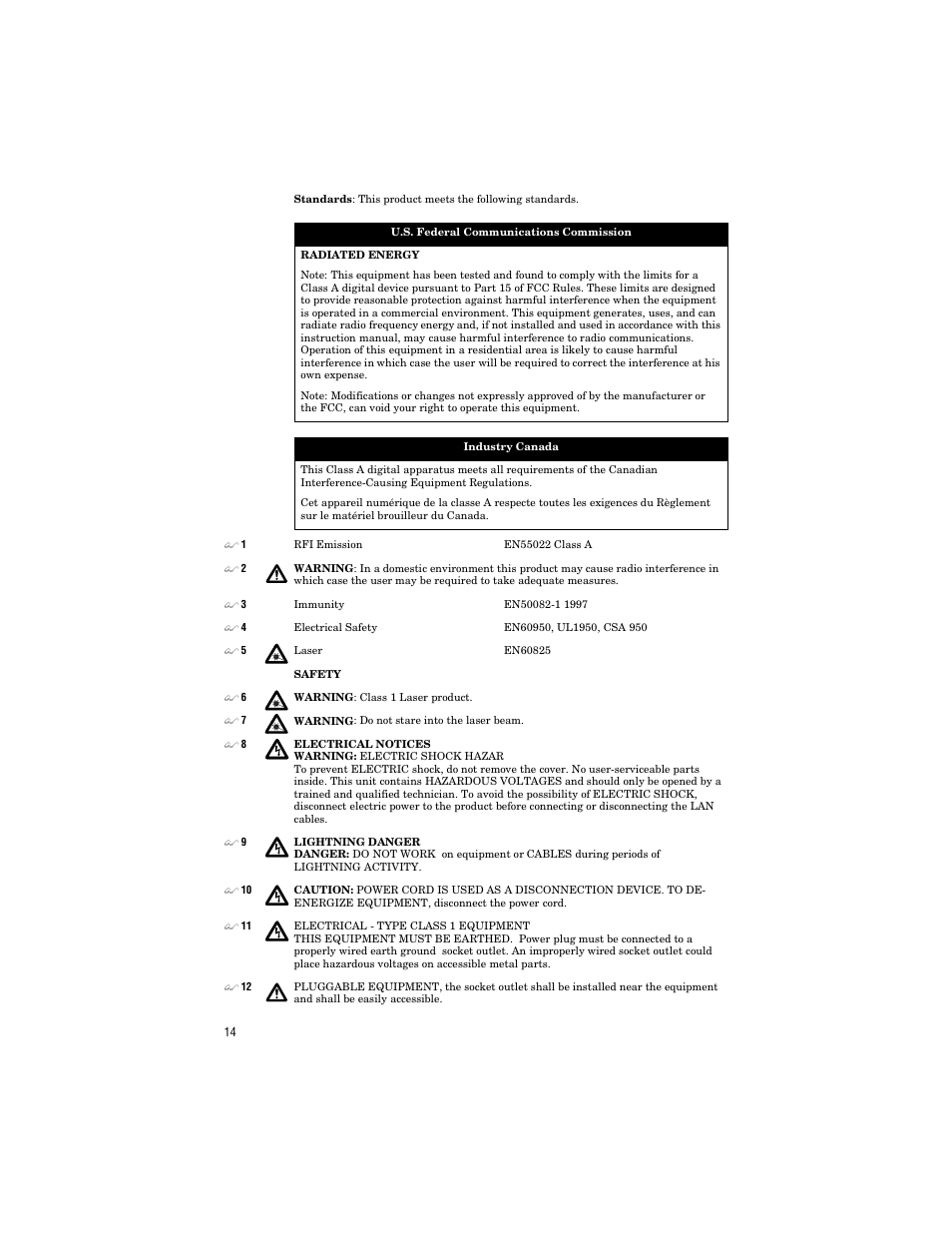 Allied Telesis AT-9006LX/SC User Manual | Page 24 / 38