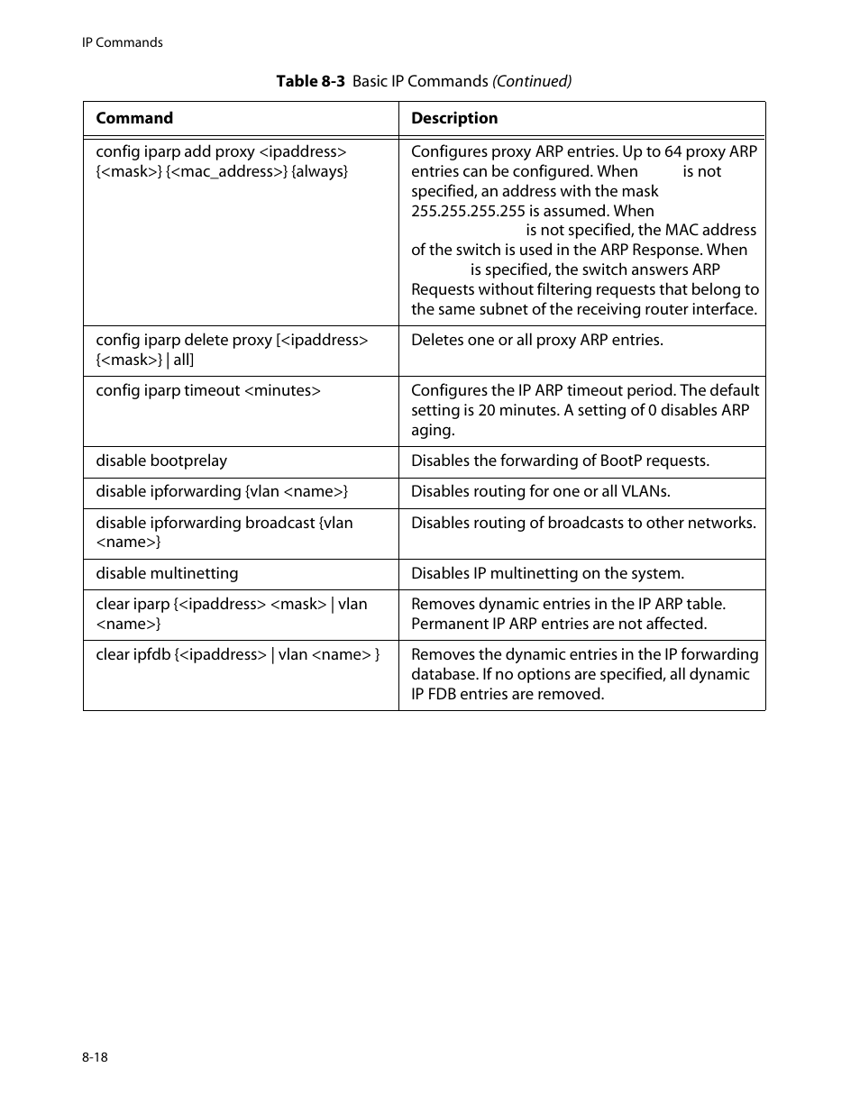 Allied Telesis AT-8550 User Manual | Page 146 / 260