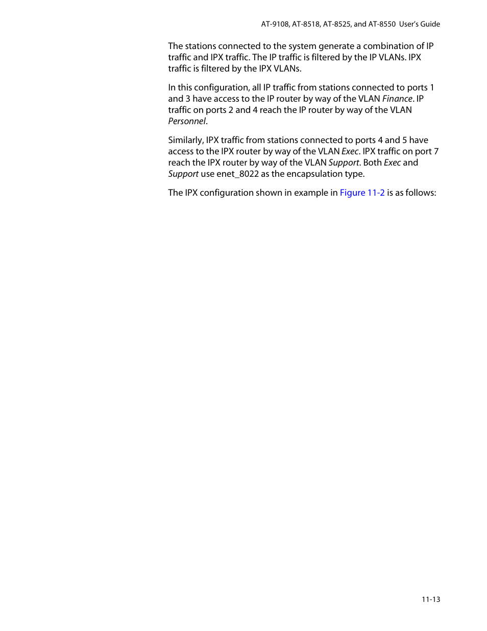 Allied Telesis AT-8550 User Manual | Page 205 / 260