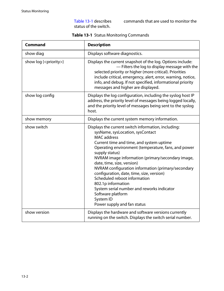 Allied Telesis AT-8550 User Manual | Page 222 / 260
