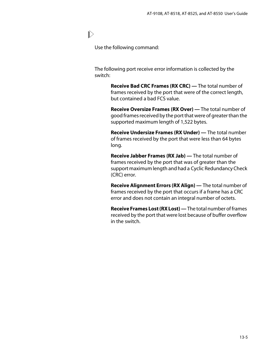 Allied Telesis AT-8550 User Manual | Page 225 / 260