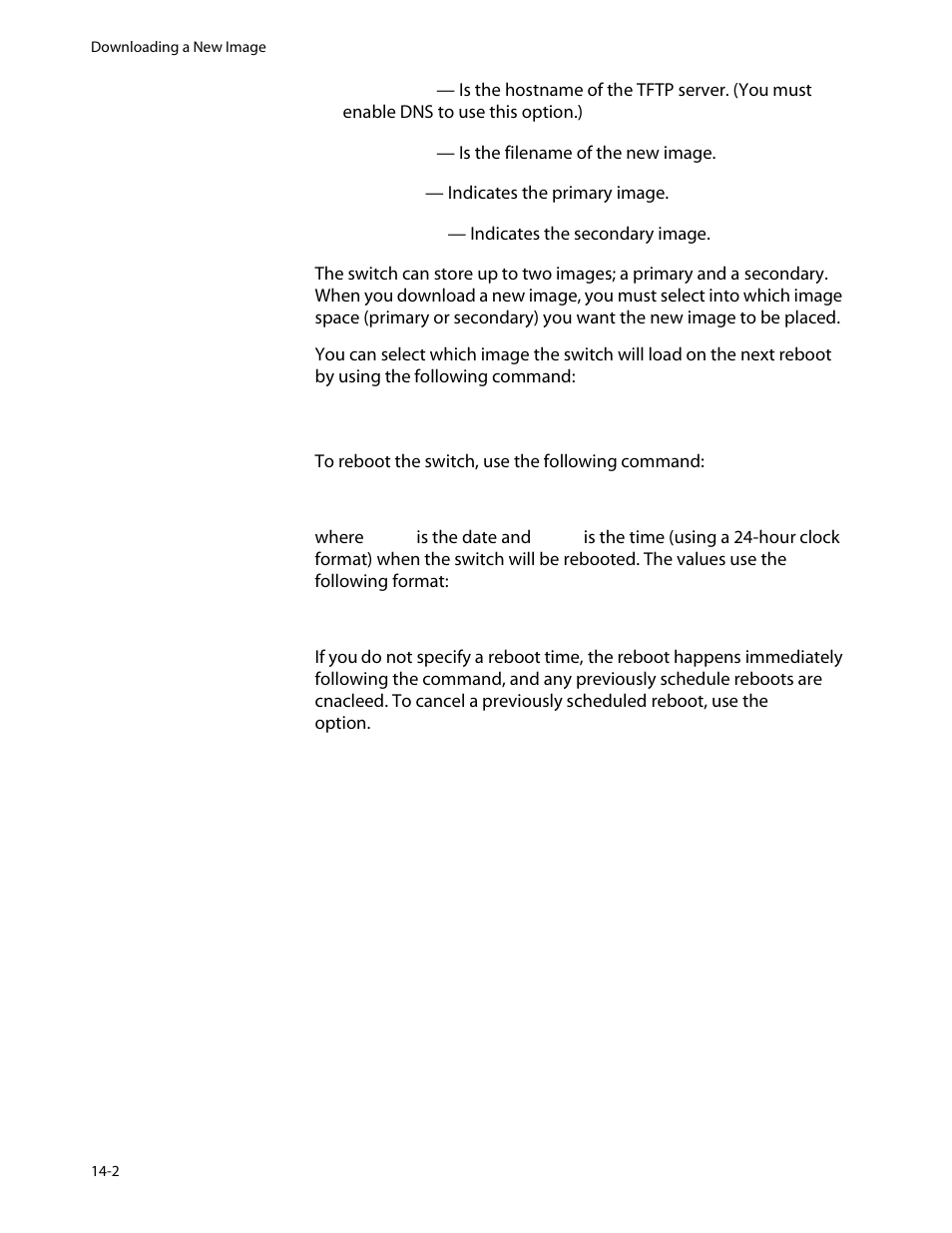 Rebooting the switch, Rebooting the switch -2 | Allied Telesis AT-8550 User Manual | Page 236 / 260