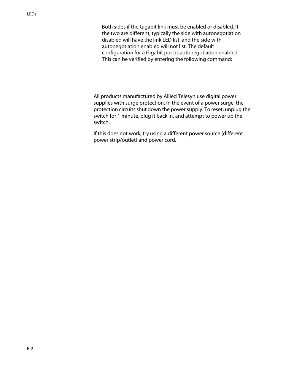Allied Telesis AT-8550 User Manual | Page 246 / 260