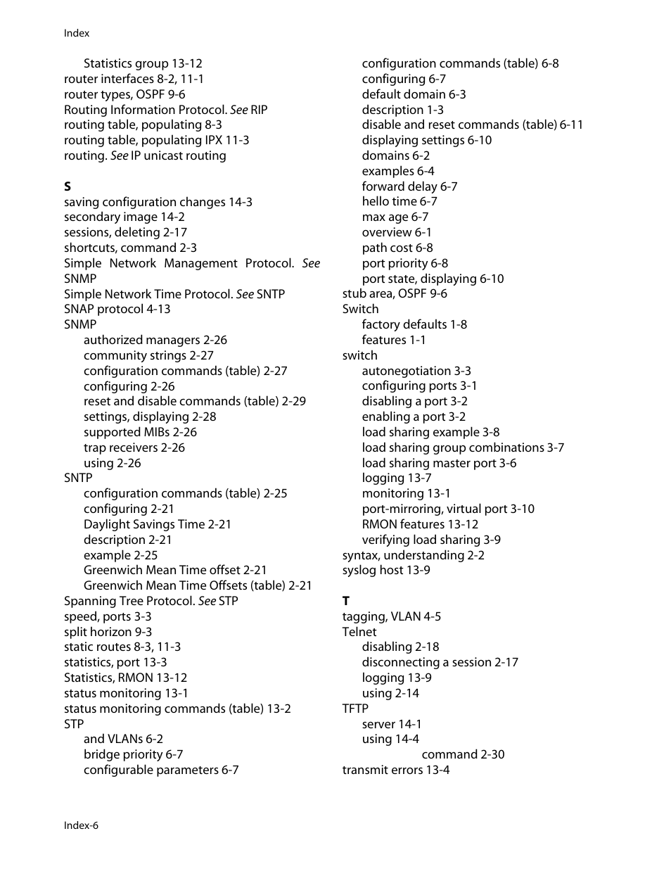 Allied Telesis AT-8550 User Manual | Page 258 / 260