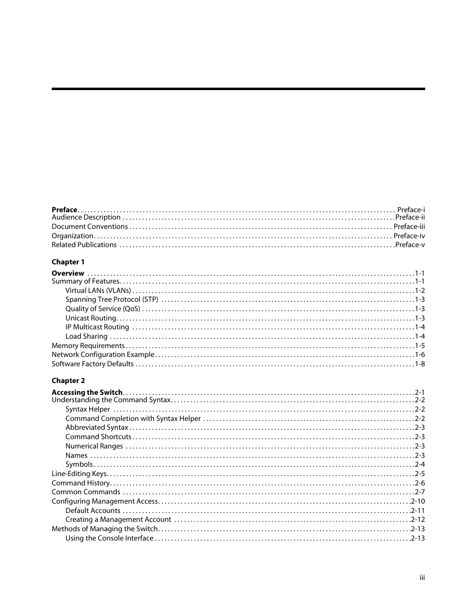Allied Telesis AT-8550 User Manual | Page 3 / 260