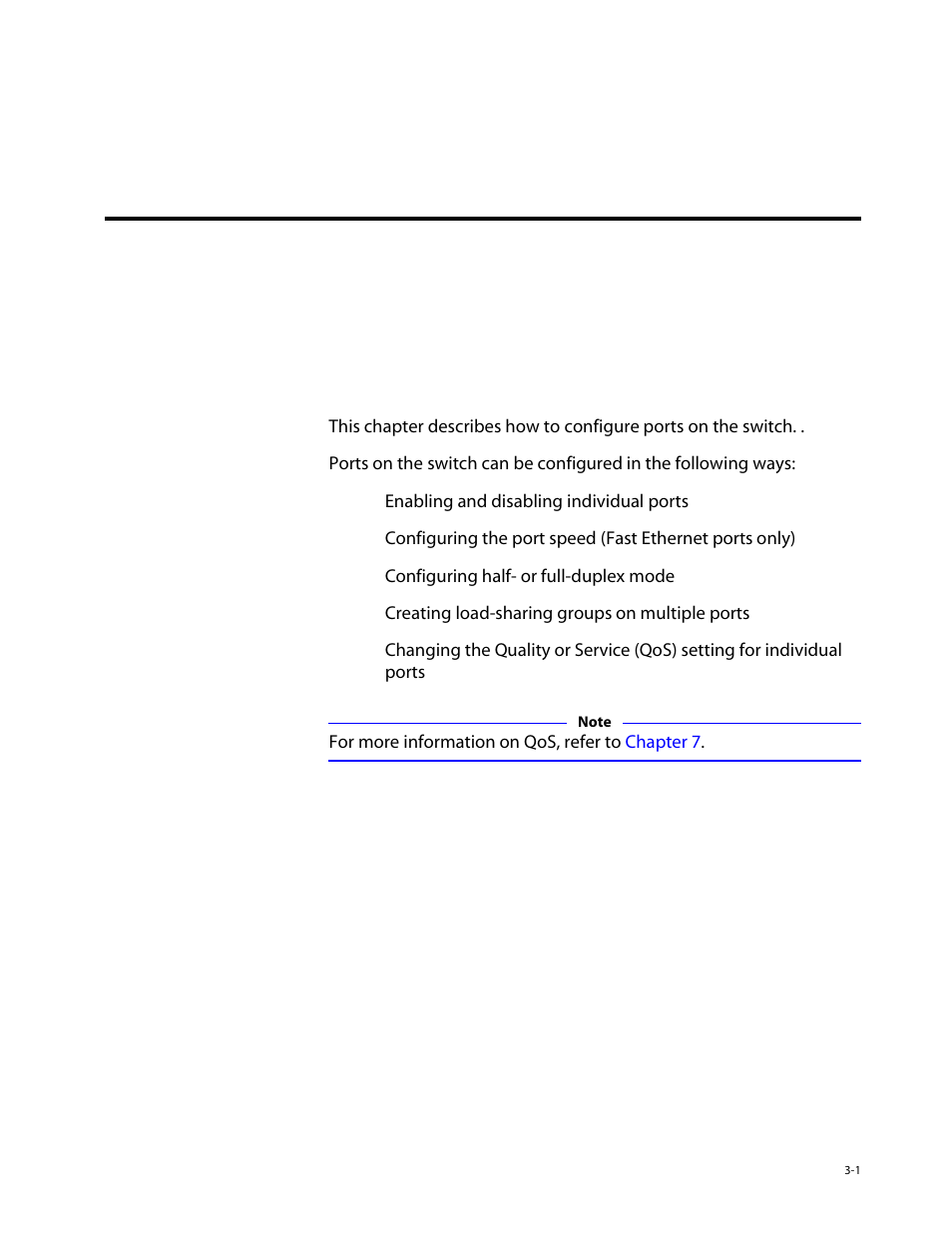 Chapter 3, Configuring switch ports, Configuring switch port | Chapter 3, configuring switch ports, Refer to | Allied Telesis AT-8550 User Manual | Page 55 / 260