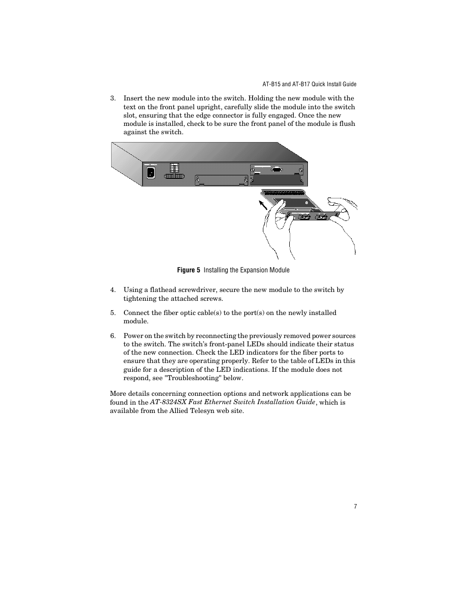 Allied Telesis AT-B17 User Manual | Page 17 / 36