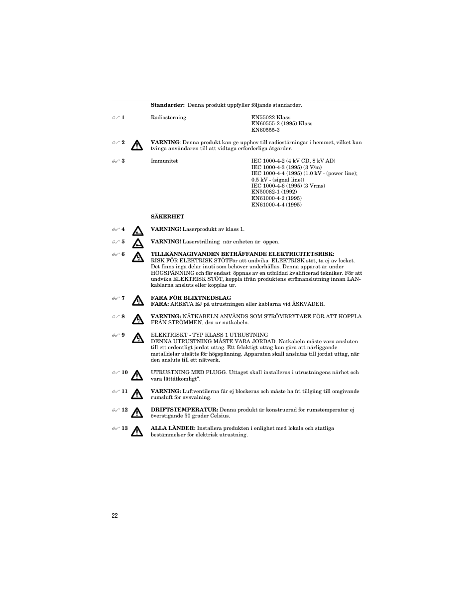Allied Telesis AT-B17 User Manual | Page 32 / 36