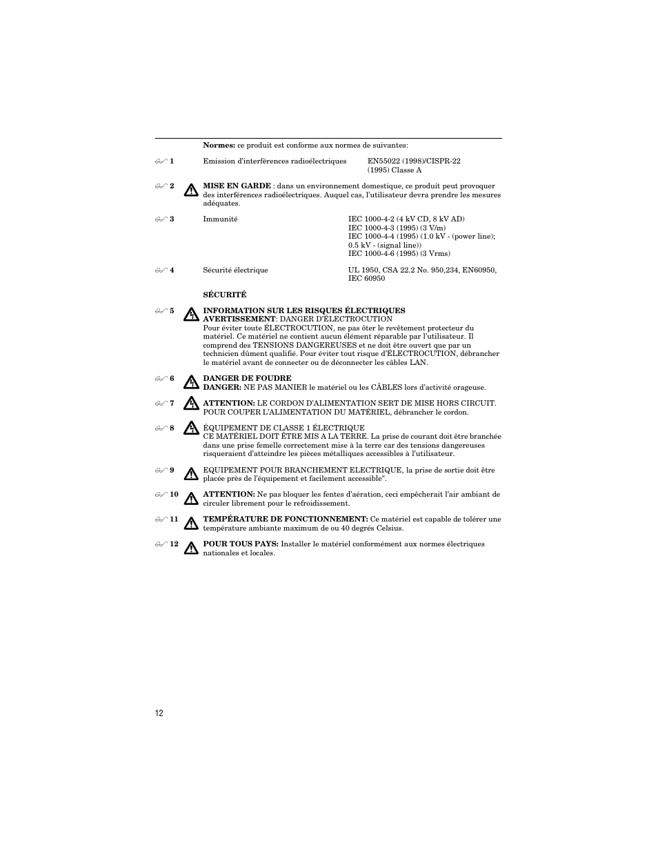 Allied Telesis AT-BRPS8000 User Manual | Page 22 / 32