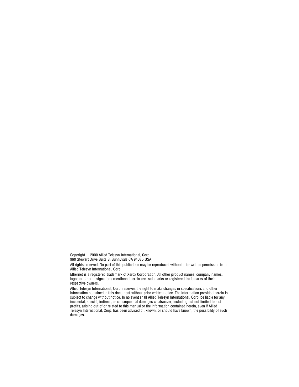 Allied Telesis AT-EX1001SC/GM1 User Manual | Page 2 / 38