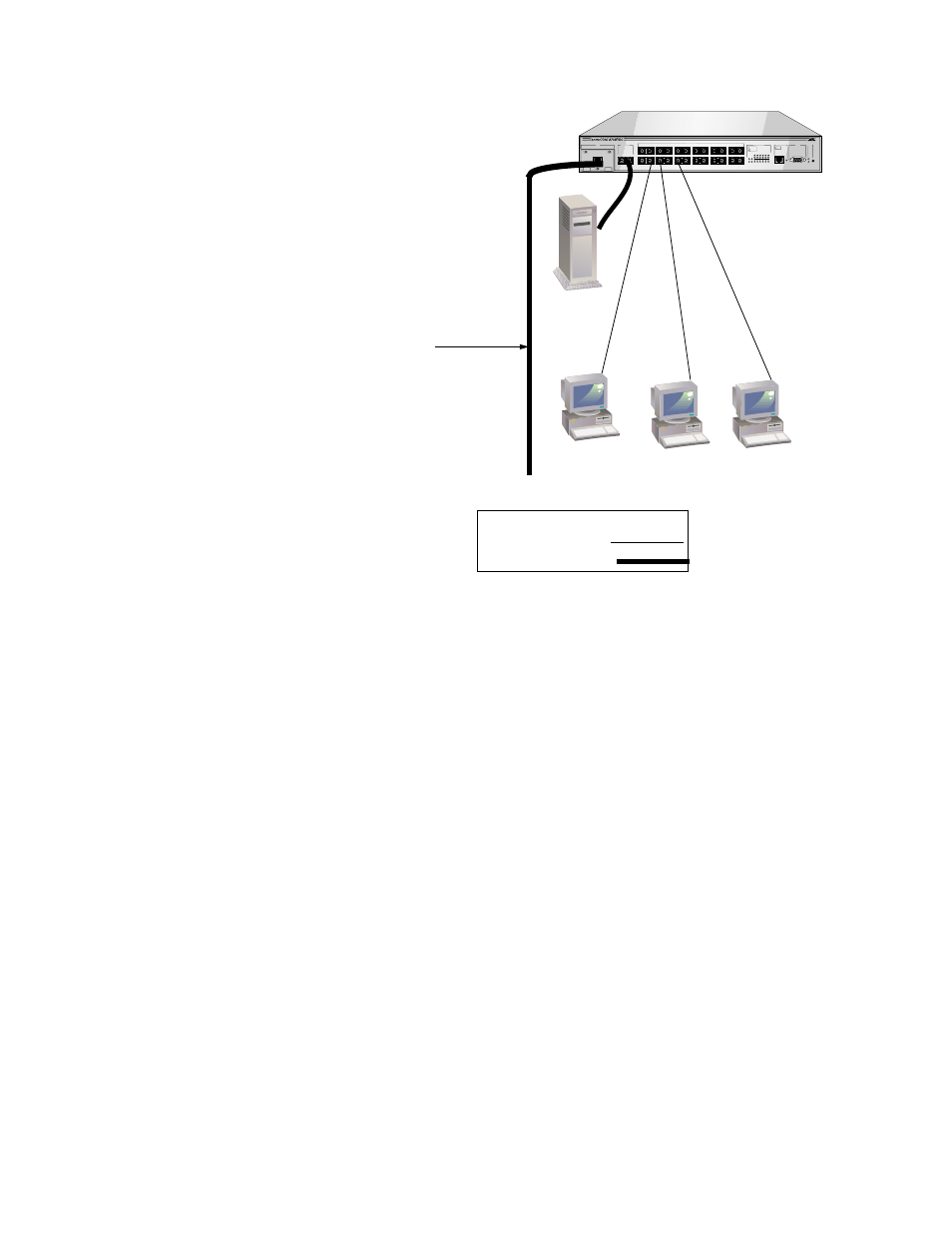 Figure42 at- 3714f switch in desktop configura | Allied Telesis AT-3726 User Manual | Page 38 / 60