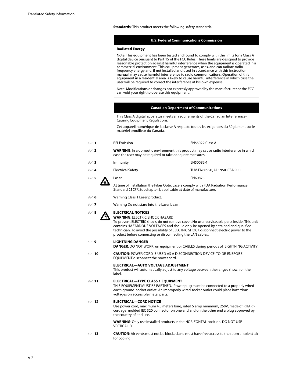 Allied Telesis AT-8126XL User Manual | Page 46 / 60