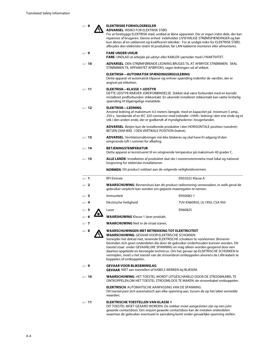 Allied Telesis AT-8126XL User Manual | Page 48 / 60