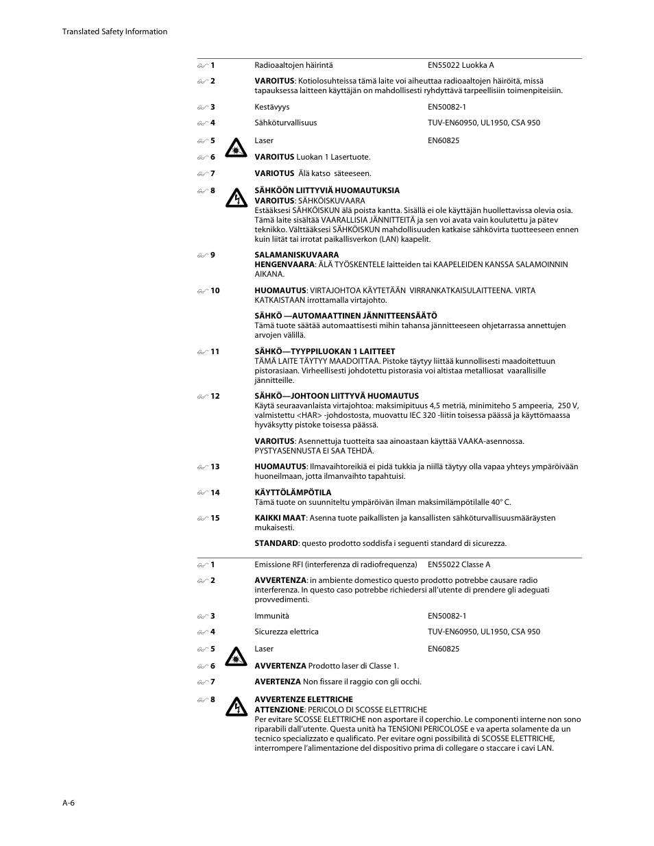 Allied Telesis AT-8126XL User Manual | Page 50 / 60