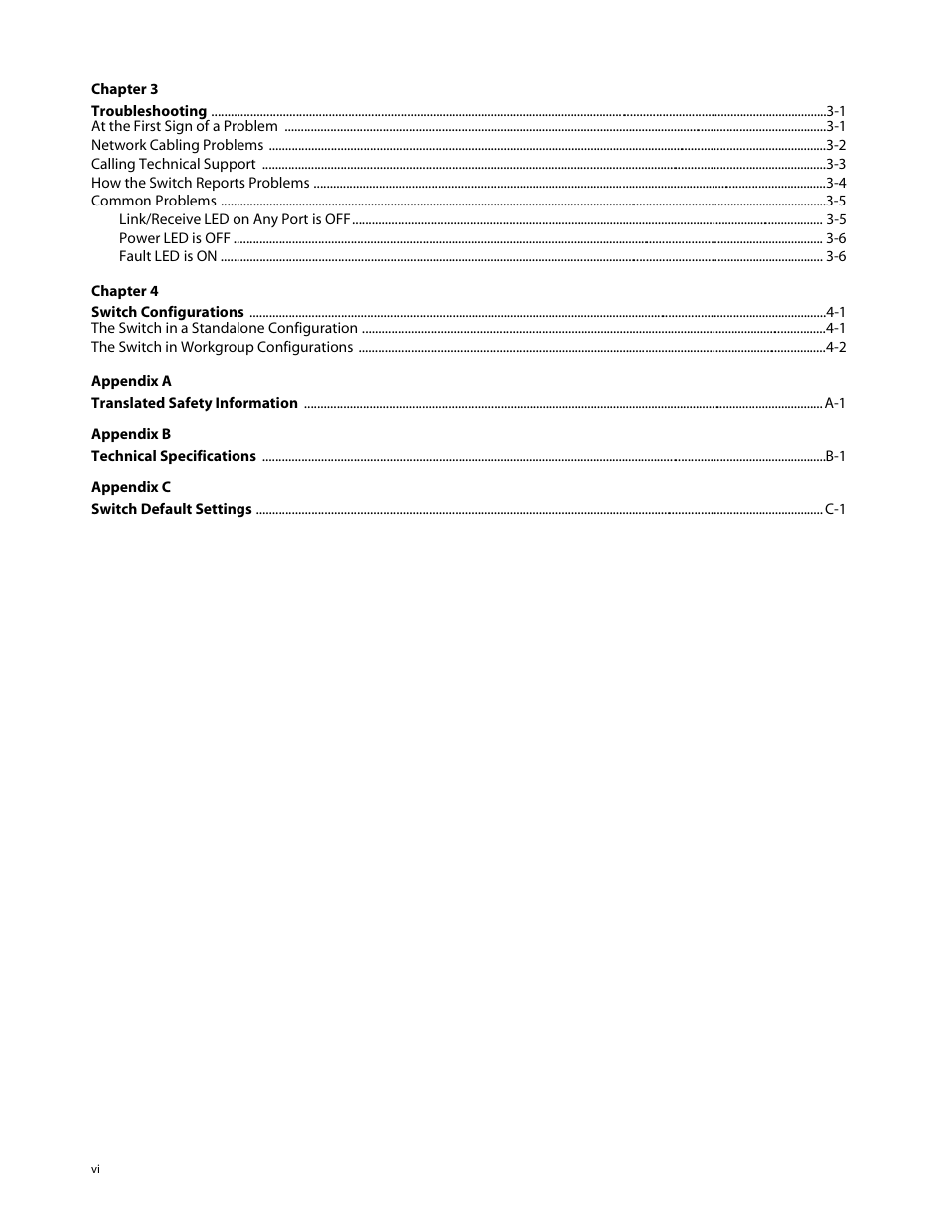 Allied Telesis AT-8126XL User Manual | Page 6 / 60
