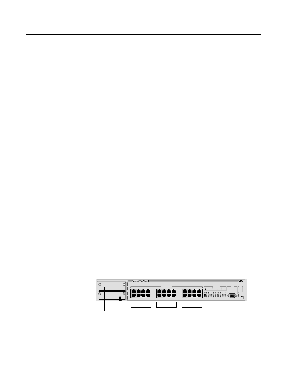 Port trunking, Guideline 1: number of ports in a trunk, Guideline 2: using ports from the same group | L /a | Allied Telesis AT-8324 User Manual | Page 35 / 92