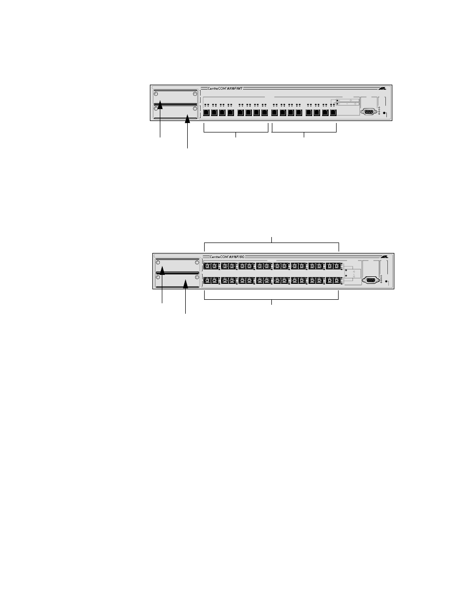 Guideline 3: creating only one trunk per group, Guideline 4: using consecutive ports, Planning the installation | Group a group b, L /a d/c | Allied Telesis AT-8324 User Manual | Page 36 / 92