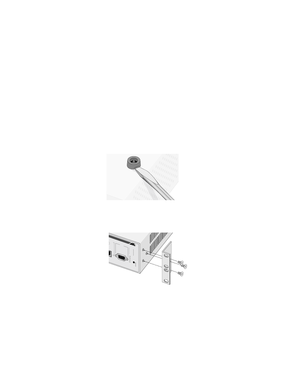 Installing the switch in a rack | Allied Telesis AT-8324 User Manual | Page 14 / 38