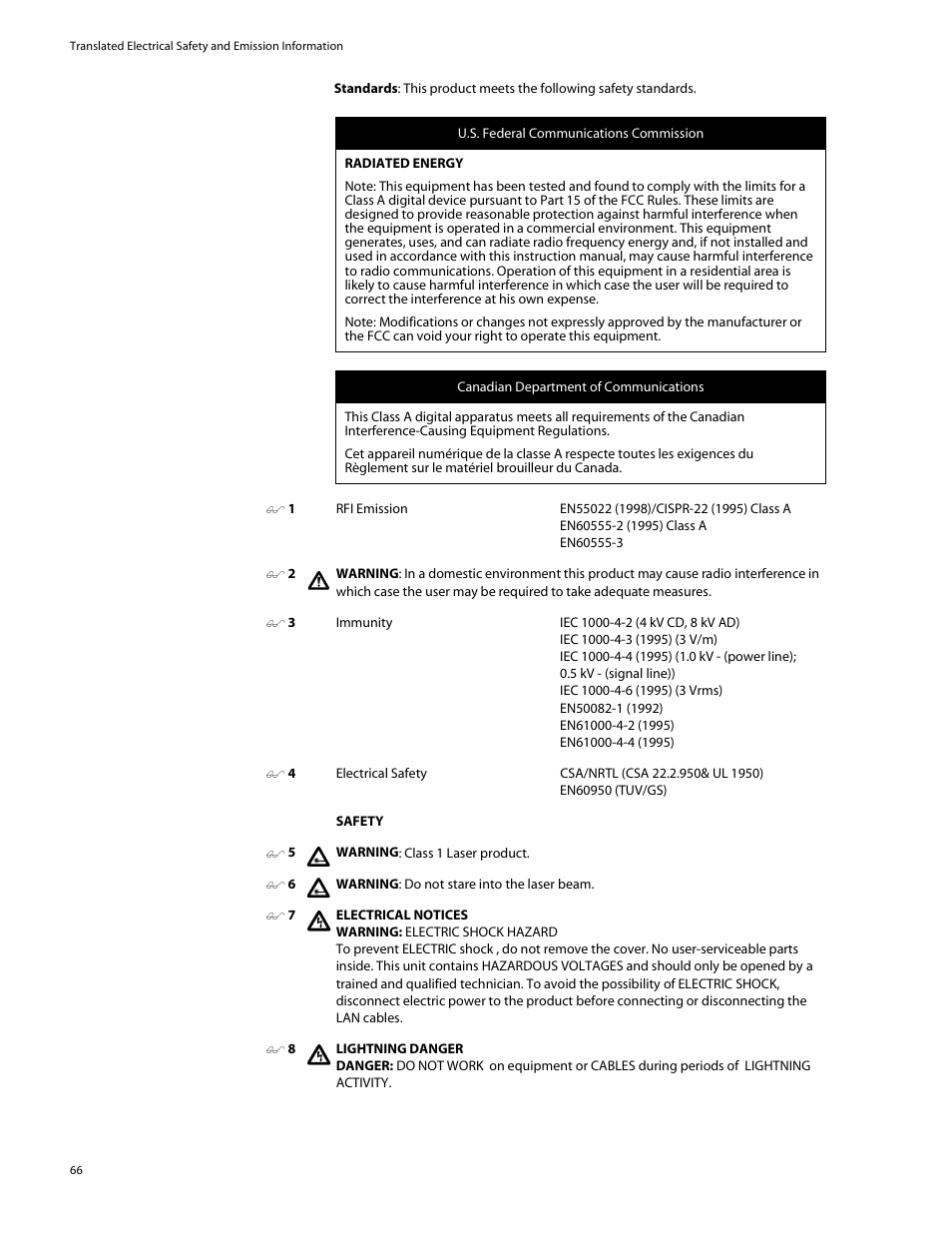 Allied Telesis AT-8324SX User Manual | Page 66 / 81