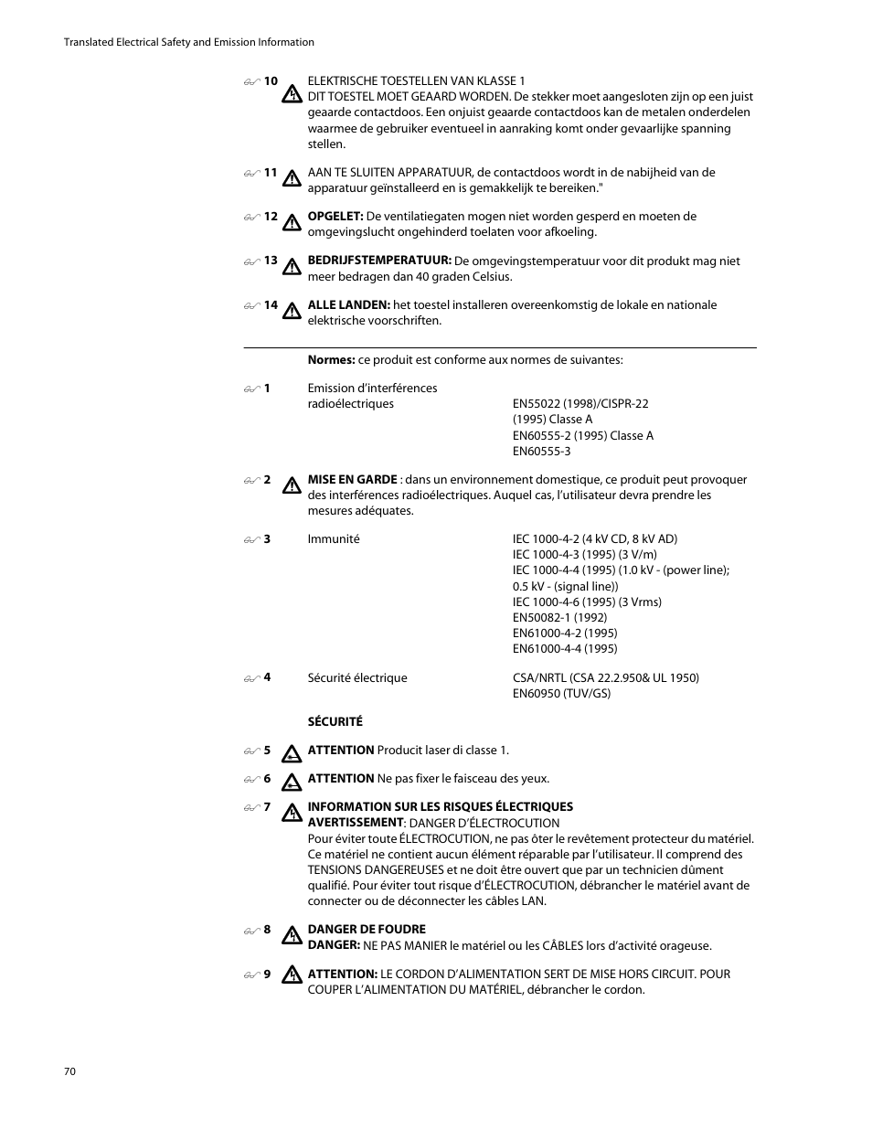 Allied Telesis AT-8324SX User Manual | Page 70 / 81