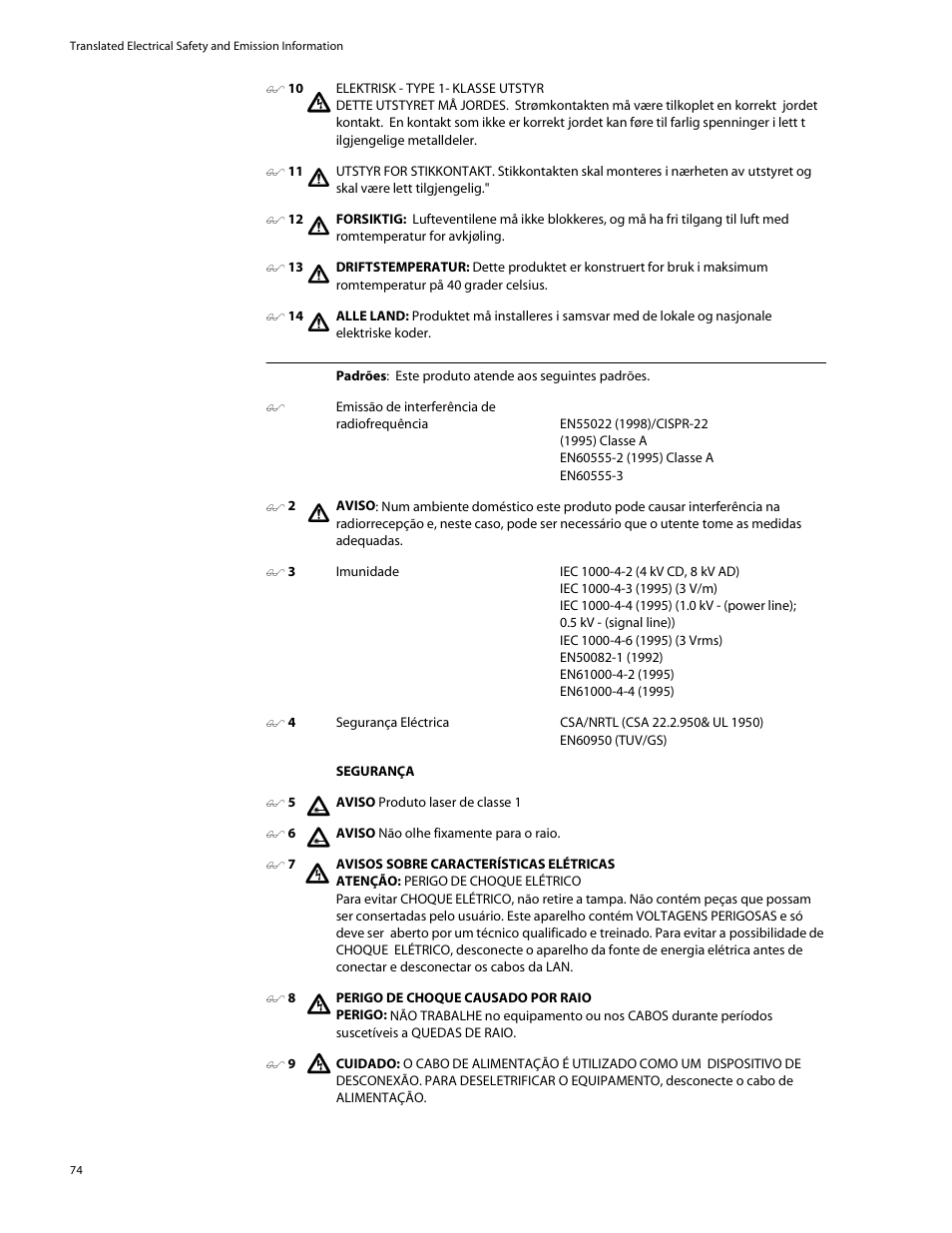 Allied Telesis AT-8324SX User Manual | Page 74 / 81