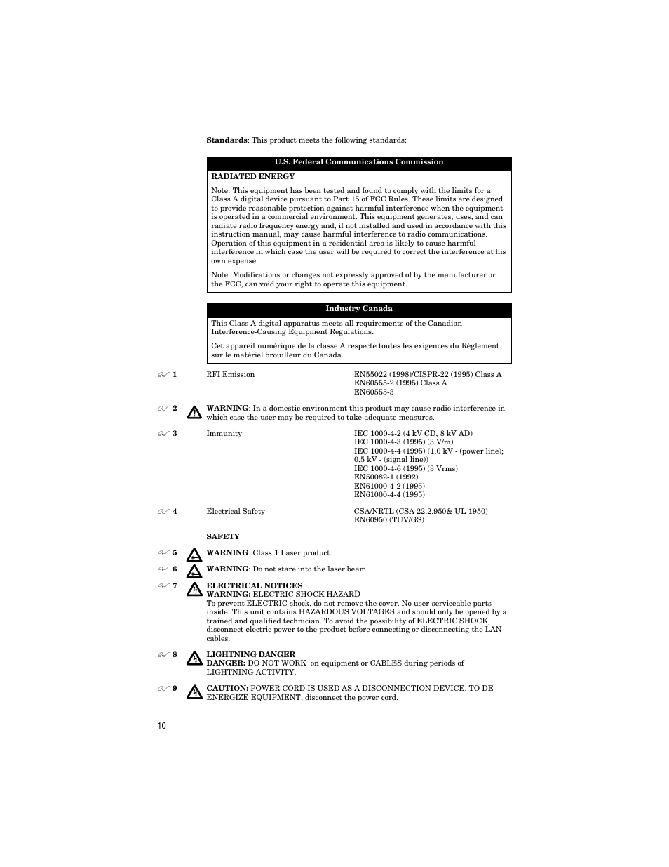 Allied Telesis AT-8324SX User Manual | Page 20 / 34