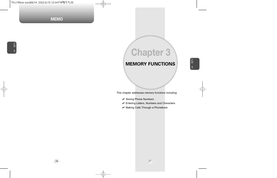 Chapter 3 | Audiovox CDM-8200 User Manual | Page 15 / 51
