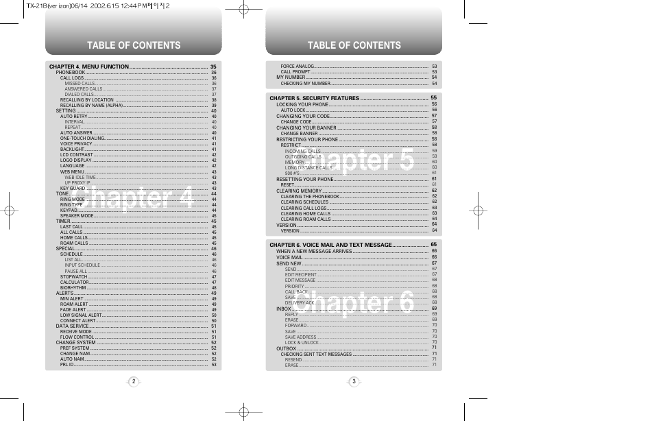 Audiovox CDM-8200 User Manual | Page 3 / 51