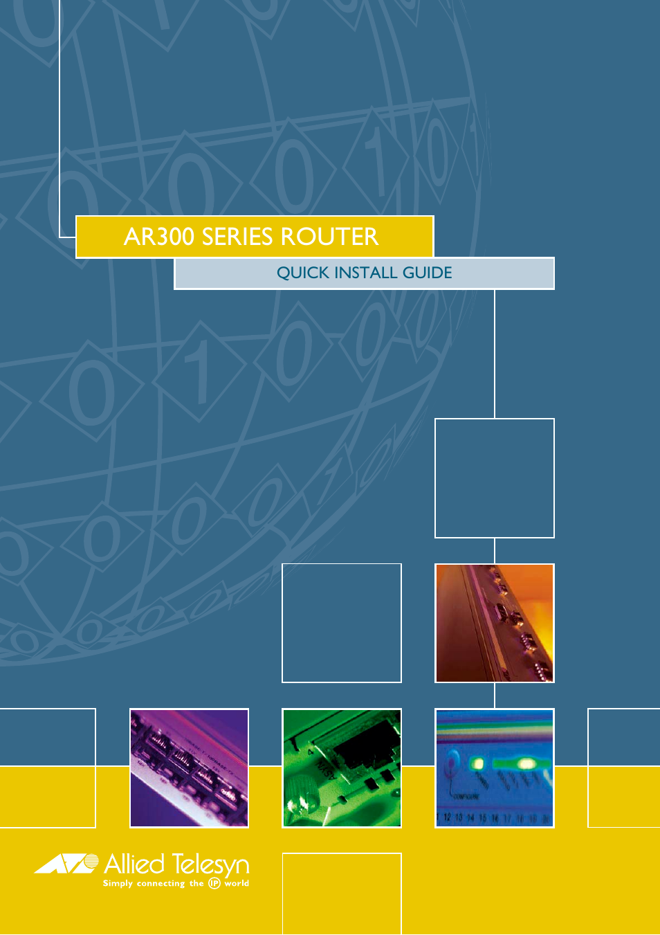 Allied Telesis AR300 SERIES ROUTER User Manual | 9 pages