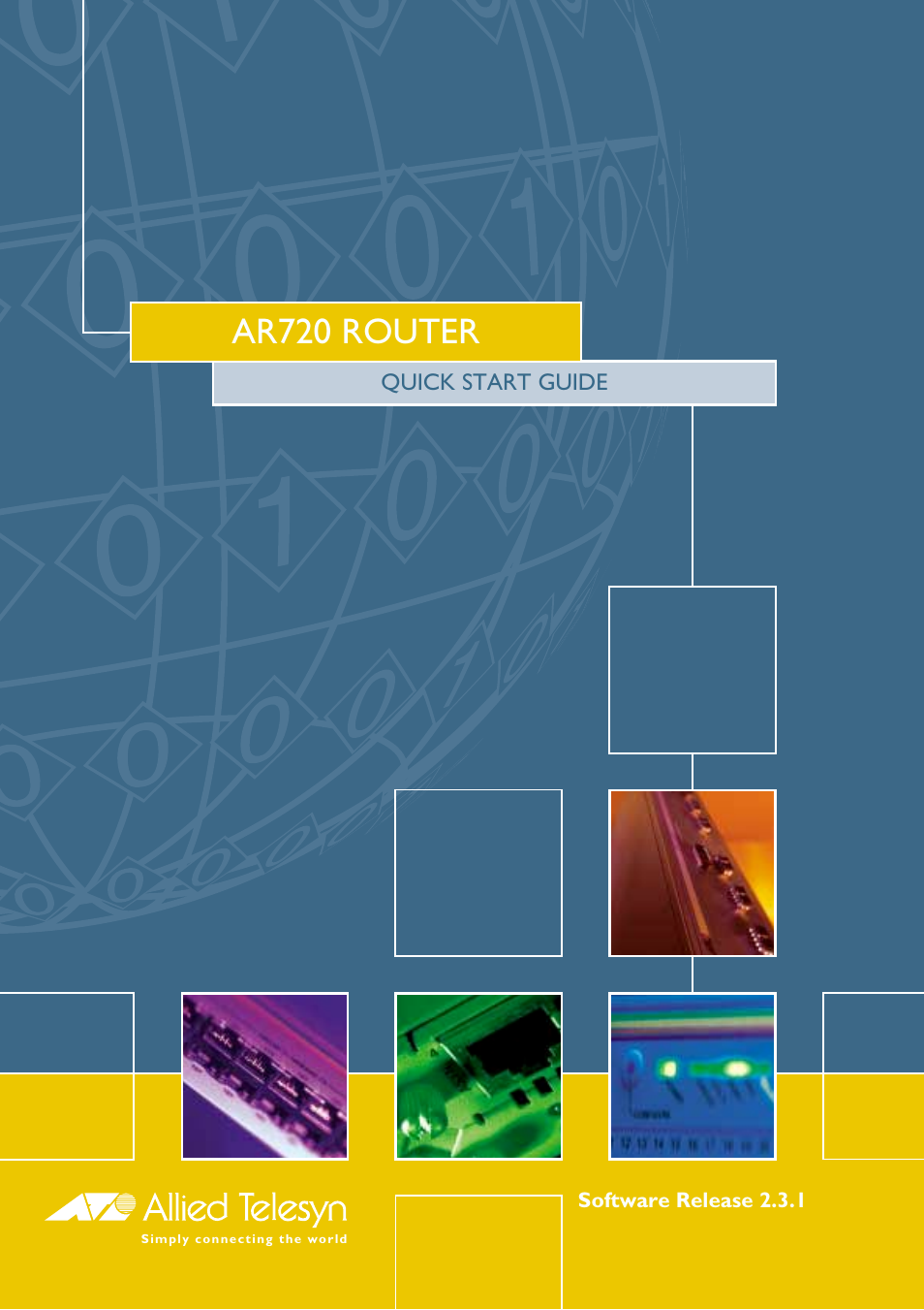 Allied Telesis AR720 ROUTER User Manual | 23 pages