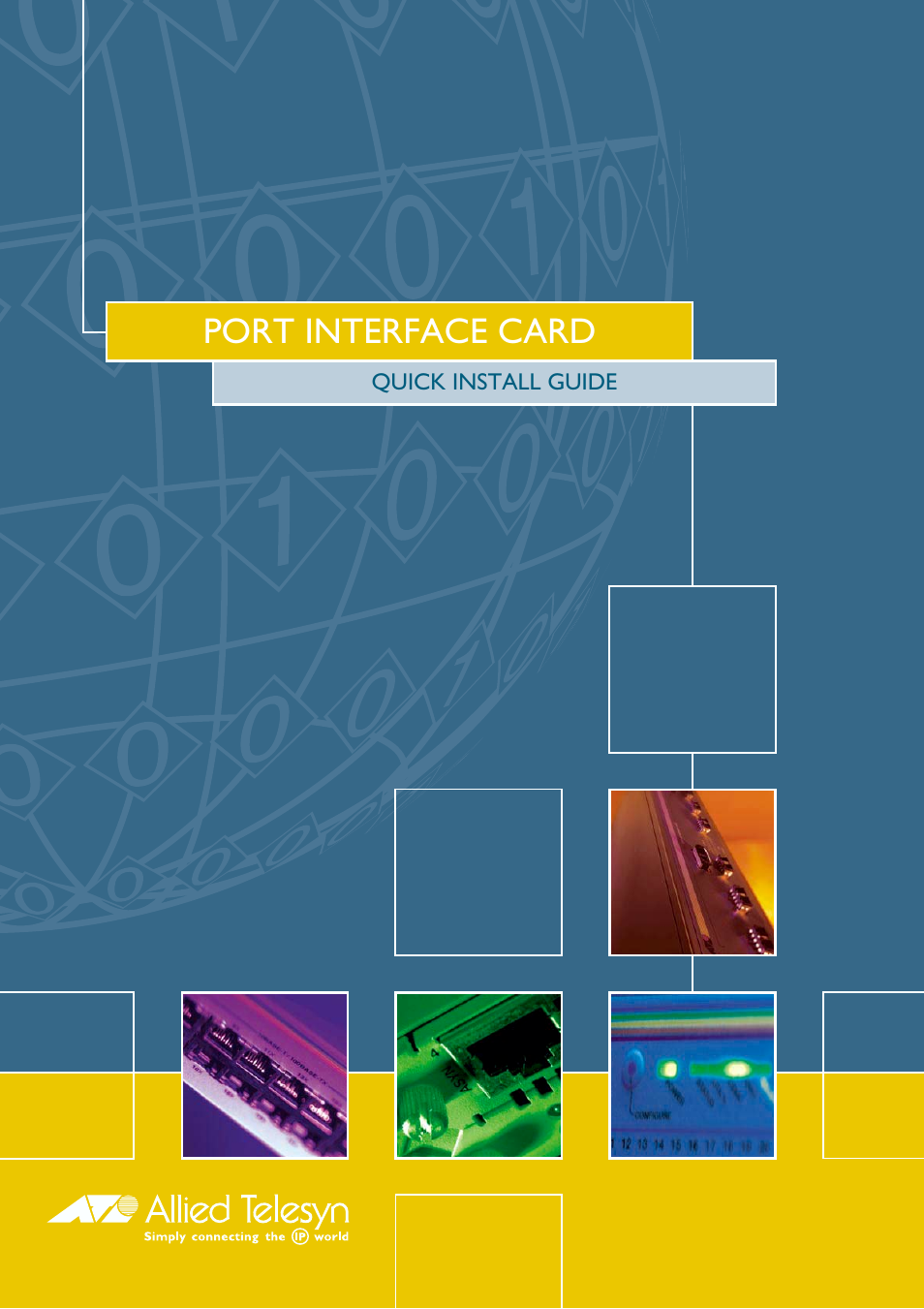 Allied Telesis Port Interface Card User Manual | 10 pages