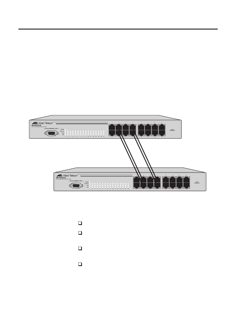 Overview, Port trunking guidelines, Port trunking 24 | Allied Telesis AT-S68 User Manual | Page 24 / 90