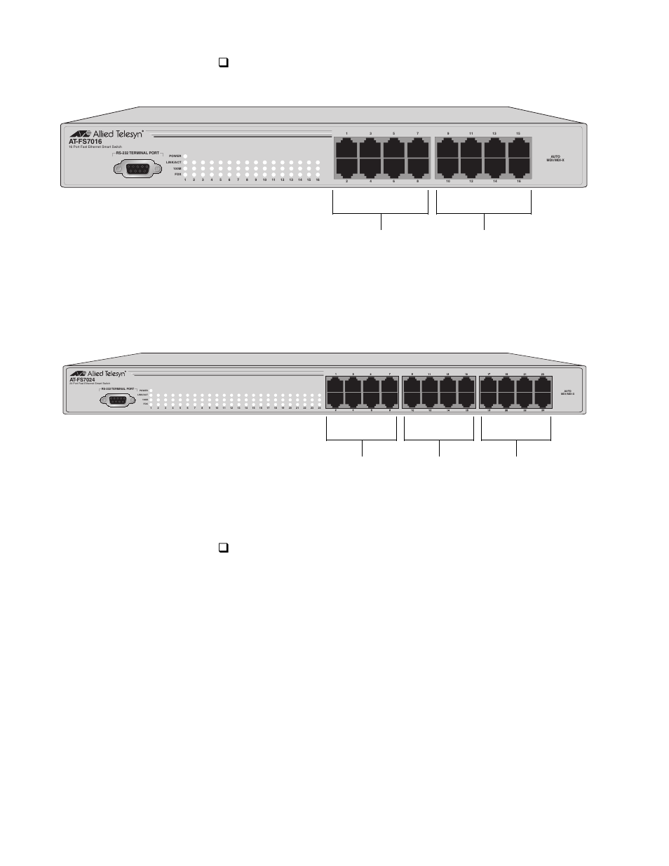 Allied Telesis AT-S68 User Manual | Page 25 / 90