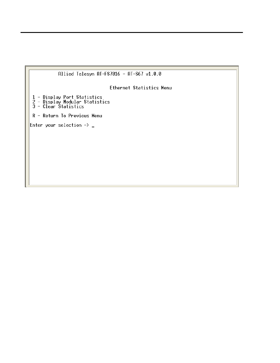 Displaying port statistics | Allied Telesis AT-S68 User Manual | Page 78 / 90