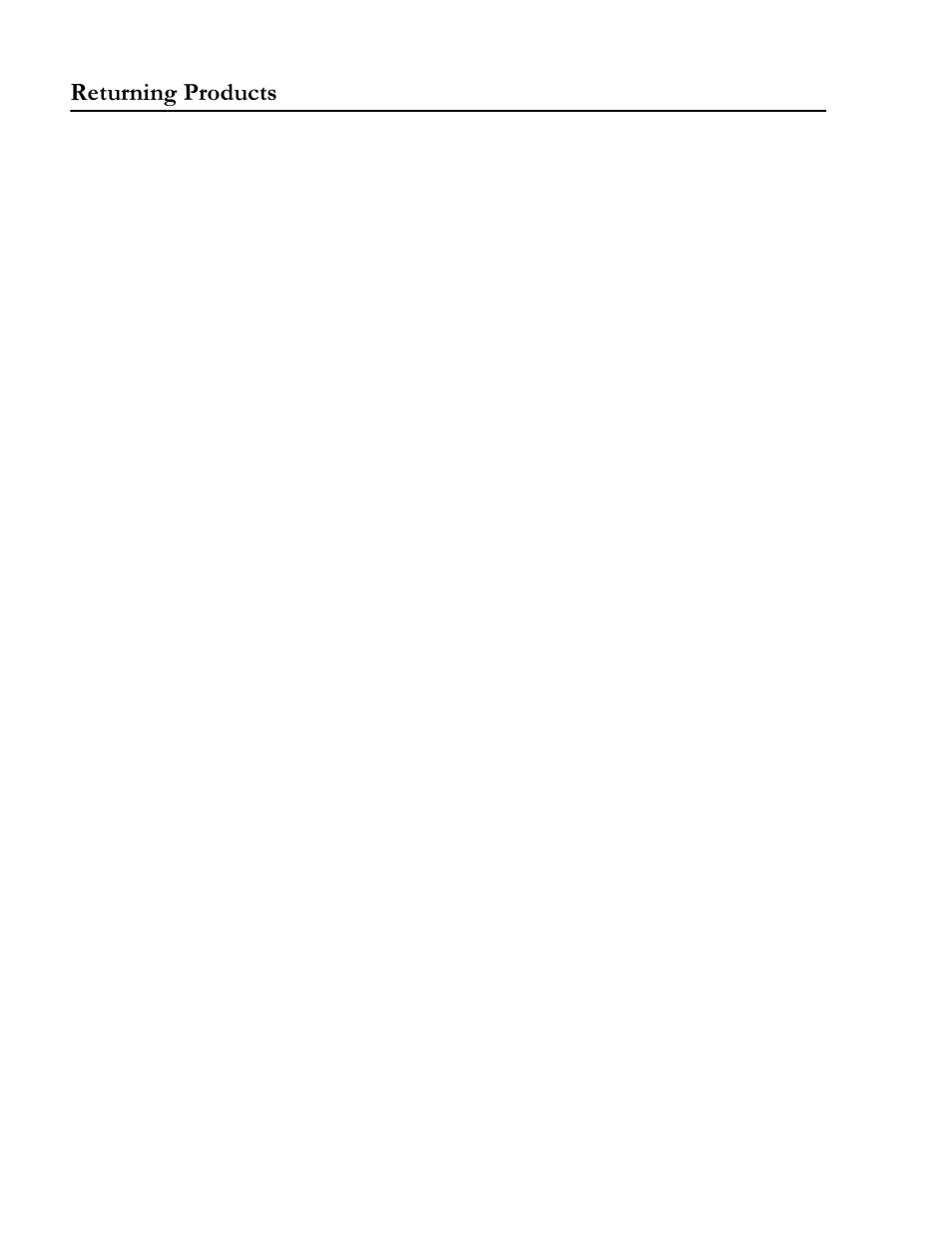 Returning products, 5hwxuqlqj 3urgxfwv | Allied Telesis AT-S31 User Manual | Page 10 / 64