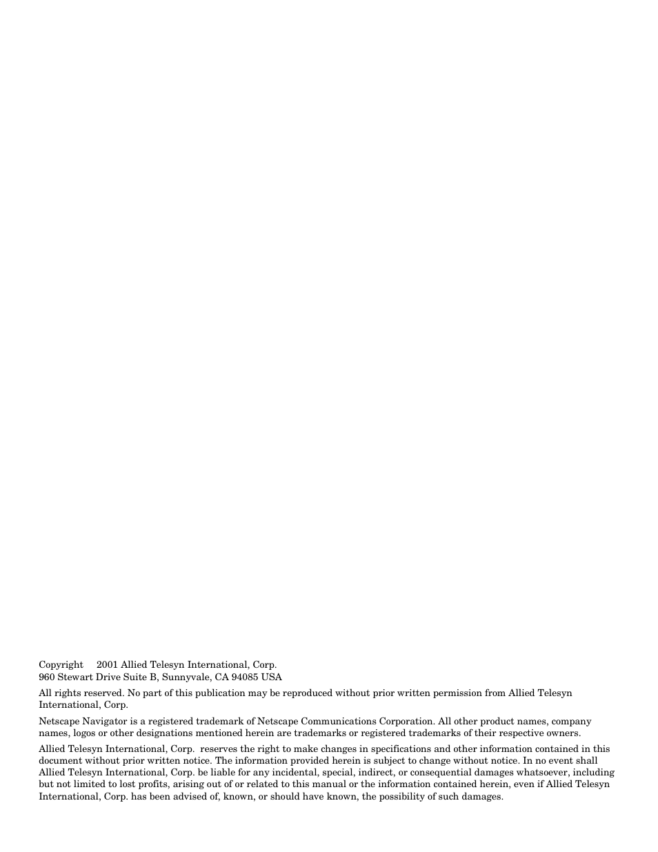 Allied Telesis AT-S31 User Manual | Page 2 / 64