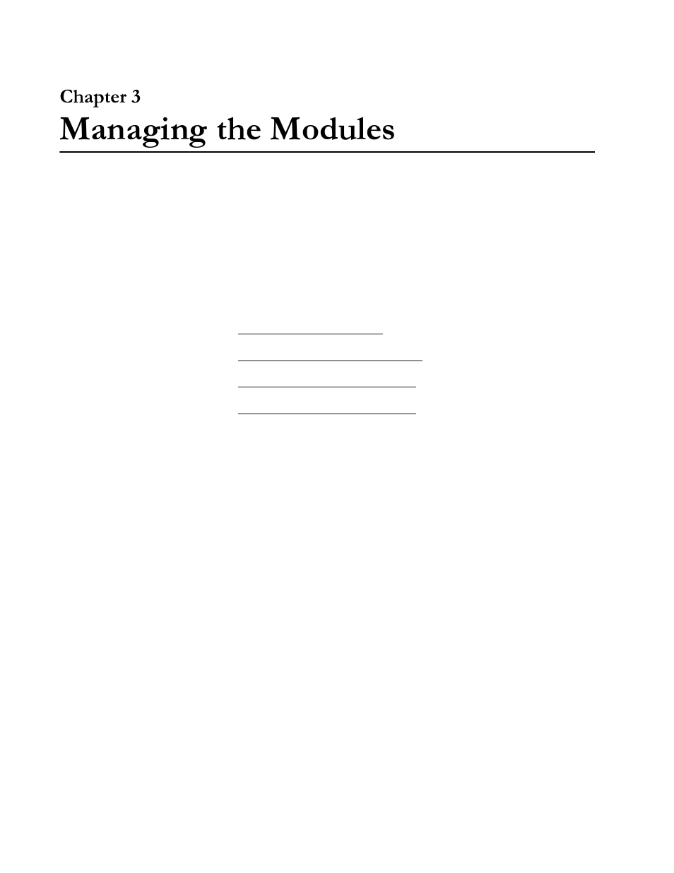 Chapter 3, Managing the modules, 0dqdjlqj wkh 0rgxohv | Kdswhu | Allied Telesis AT-S31 User Manual | Page 37 / 64