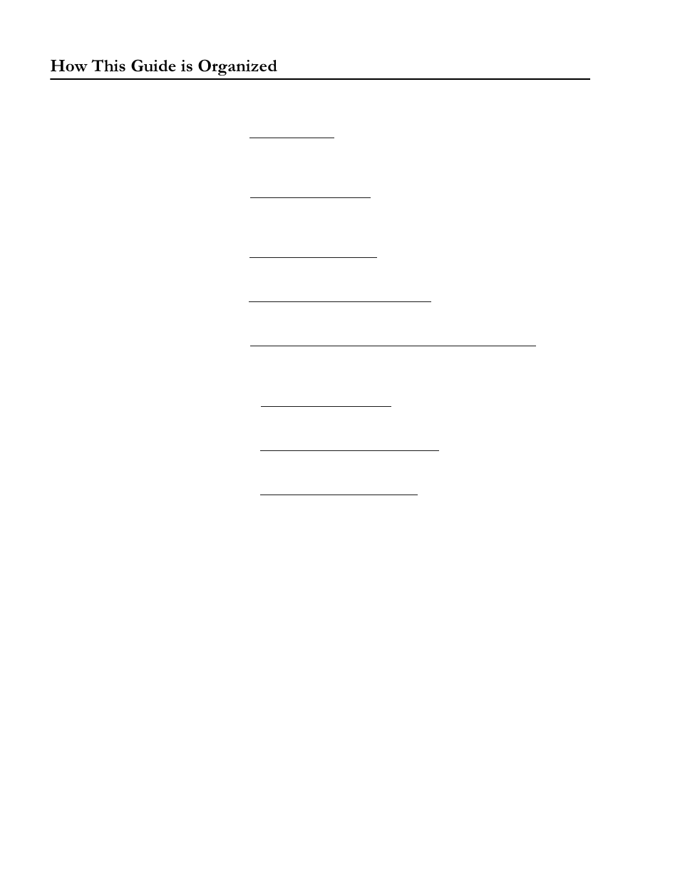 How this guide is organized, Rz 7klv *xlgh lv 2ujdql]hg | Allied Telesis AT-S31 User Manual | Page 6 / 64