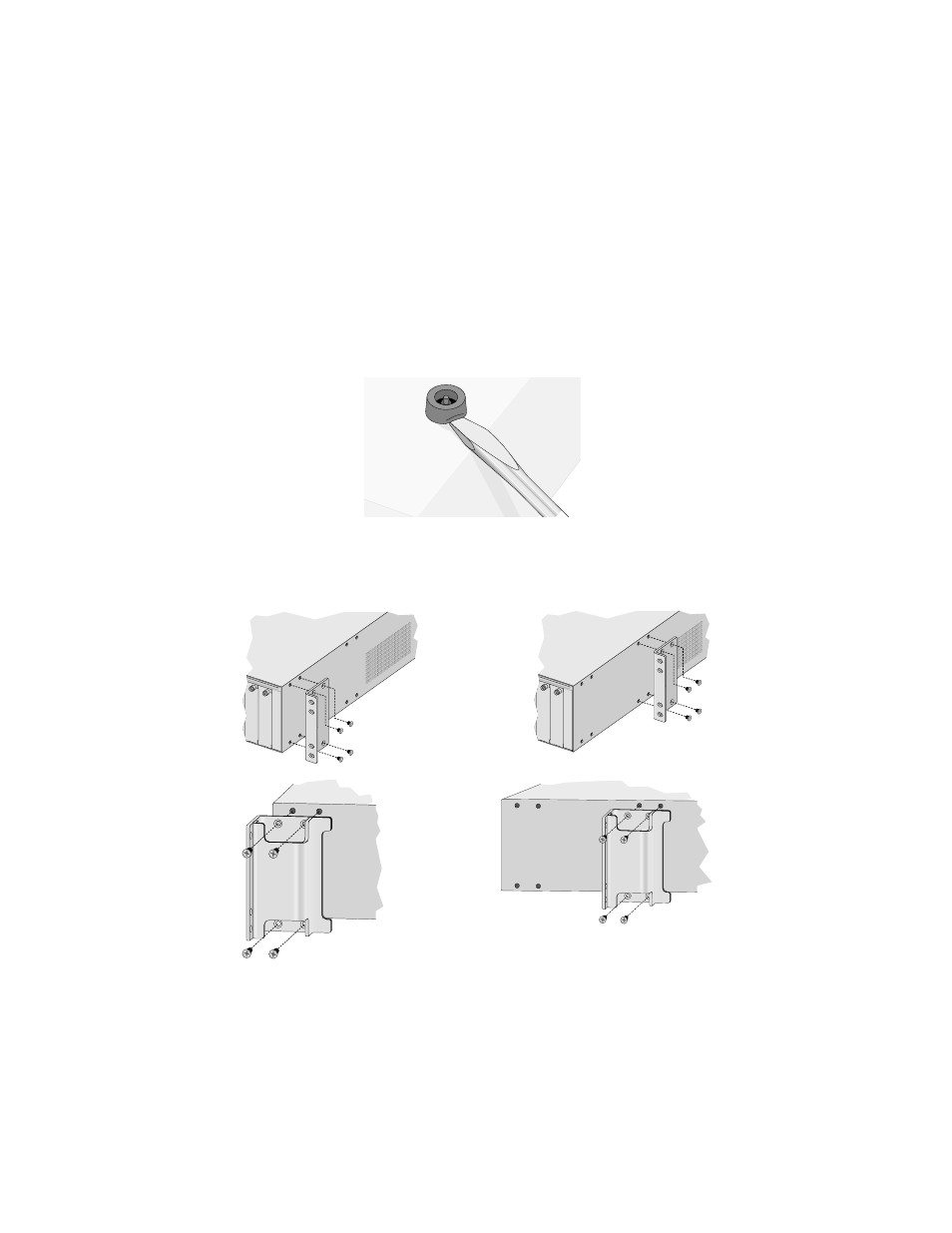 Installing the powerblade pbc18 in a rack | Allied Telesis AT-PBC18 User Manual | Page 24 / 62