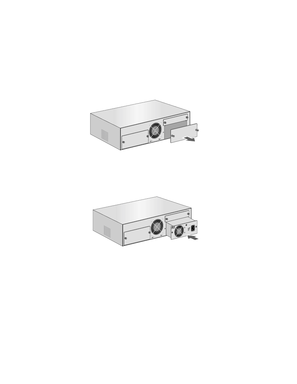 Installing a main power supply | Allied Telesis AT-PBC18 User Manual | Page 33 / 62