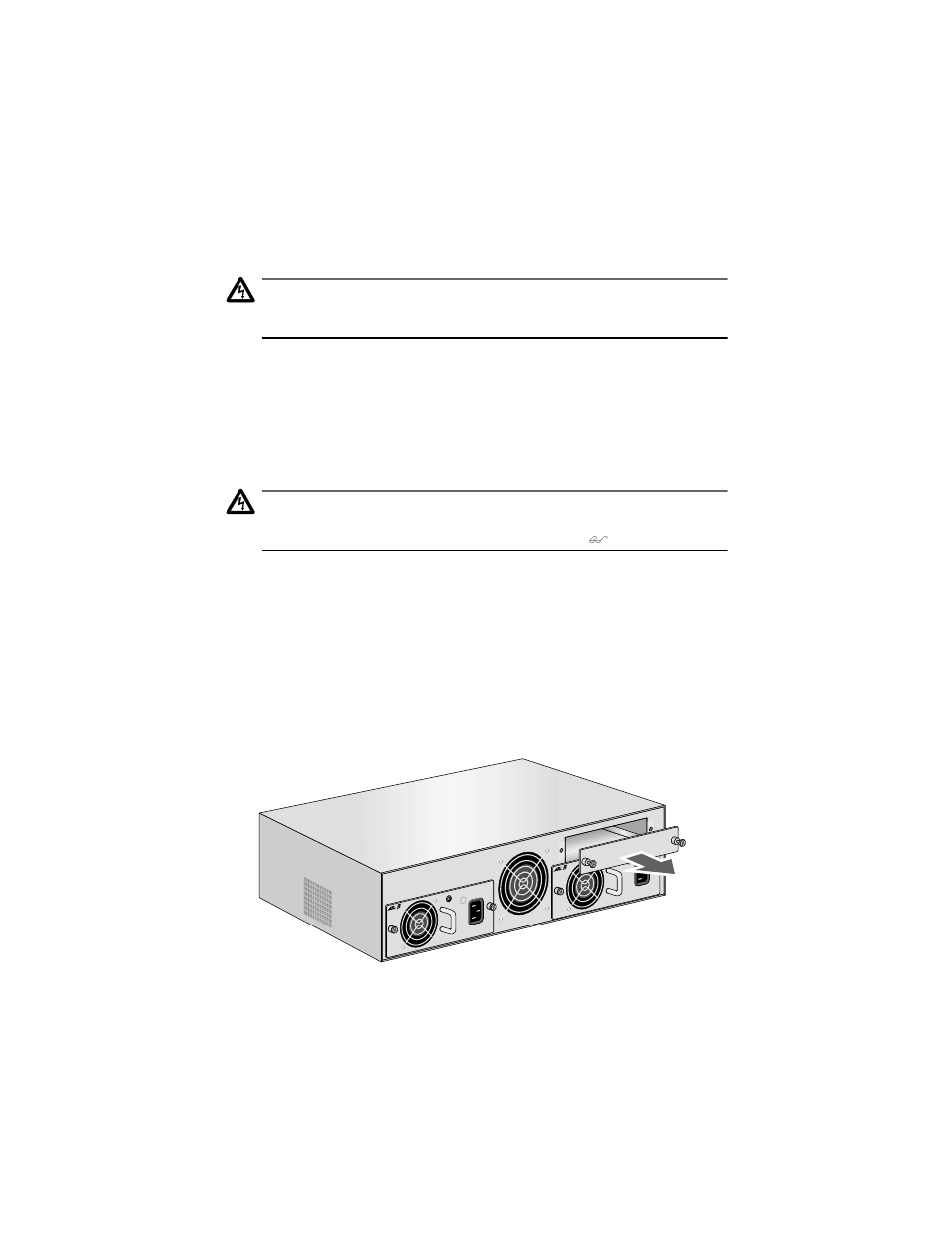 Installing an optional management module | Allied Telesis AT-PBC18 User Manual | Page 38 / 62