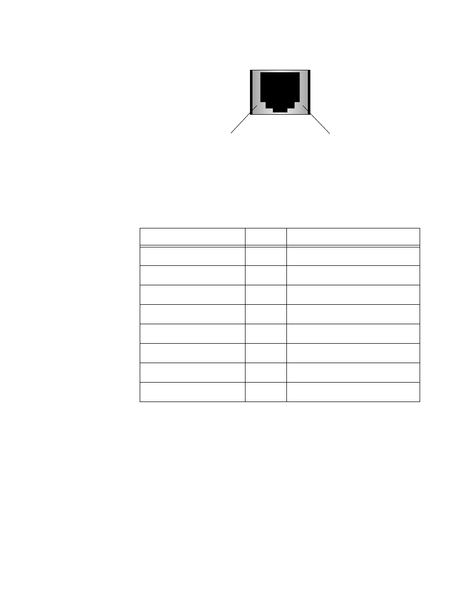 Pinout assignments | Allied Telesis PowerBlade PBC18 User Manual | Page 5 / 8