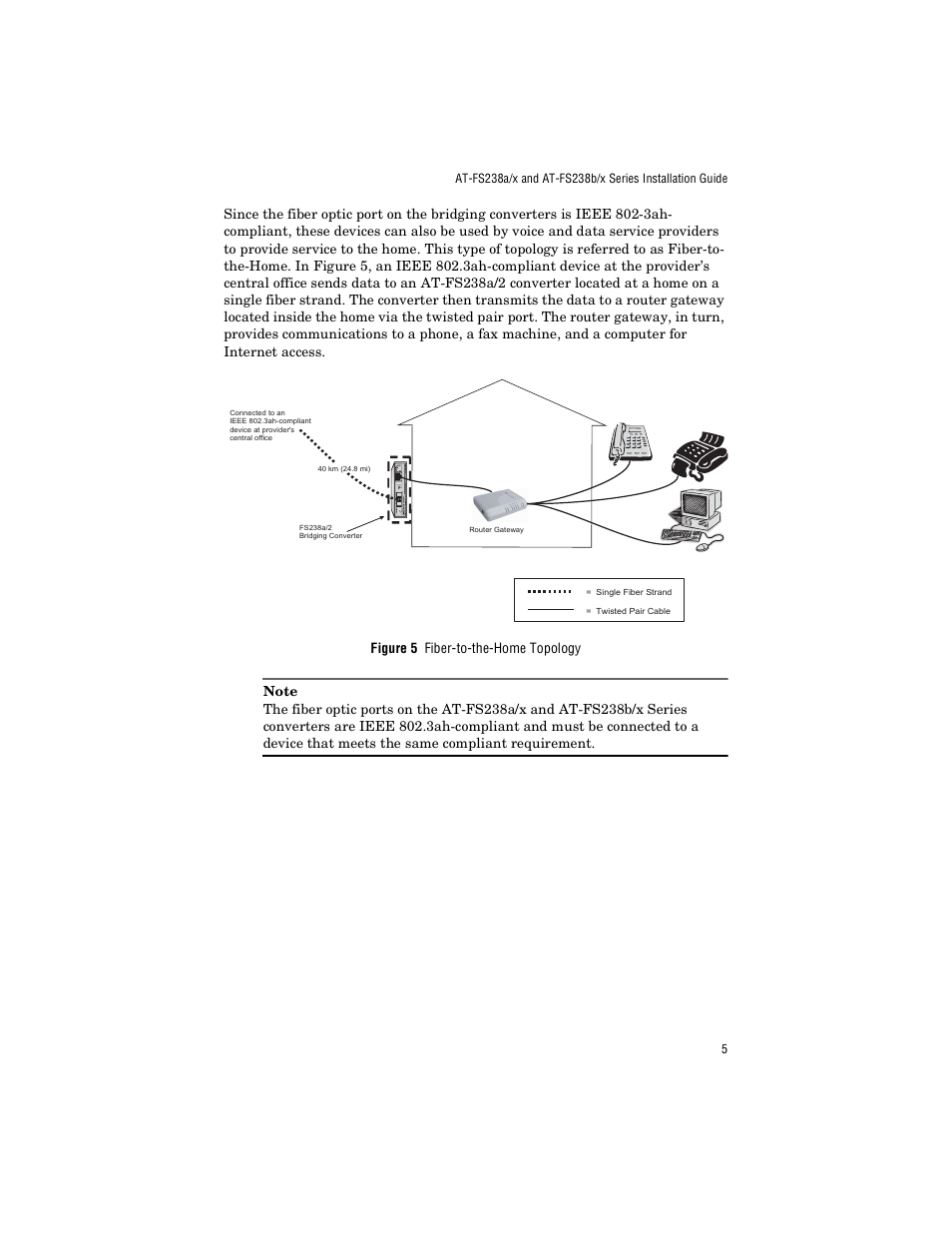 Allied Telesis AT-FS238b/2 User Manual | Page 15 / 76