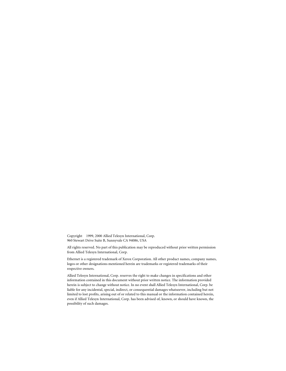 Allied Telesis AT-RPS8000 User Manual | Page 2 / 32