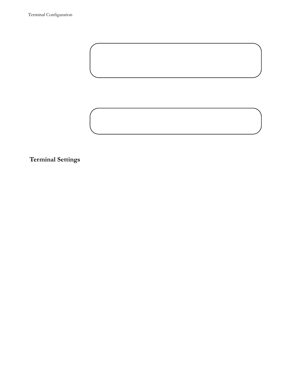 Terminal settings, Data bits, stop bits, and parity, Transmission mode | Data rate (baud rates), Terminal settings -16, 7huplqdo#6hwwlqjv | Allied Telesis AT-S21 User Manual | Page 48 / 90